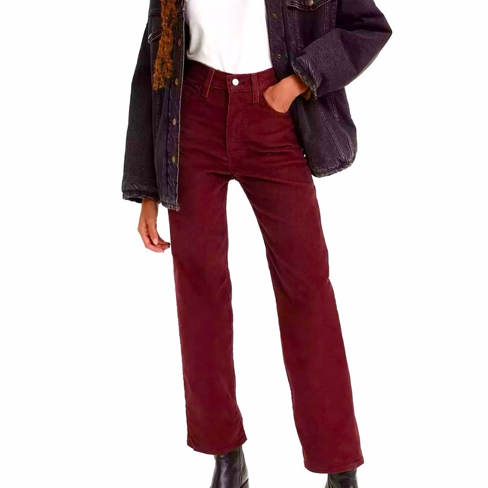 Levi’s - Burgundy Corduroy Pants